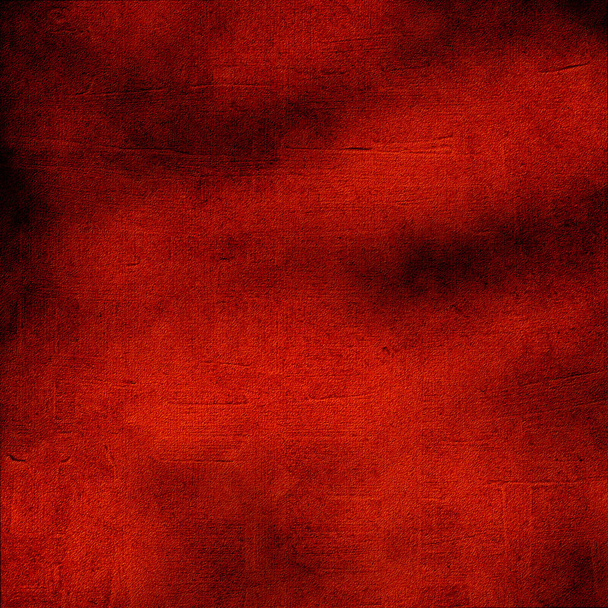 抽象的な暗い赤い水彩画の背景テクスチャ - 写真・画像
