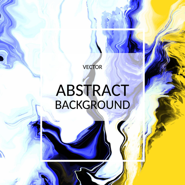 Abstract background bright colorful fluid vector design - Vector, afbeelding