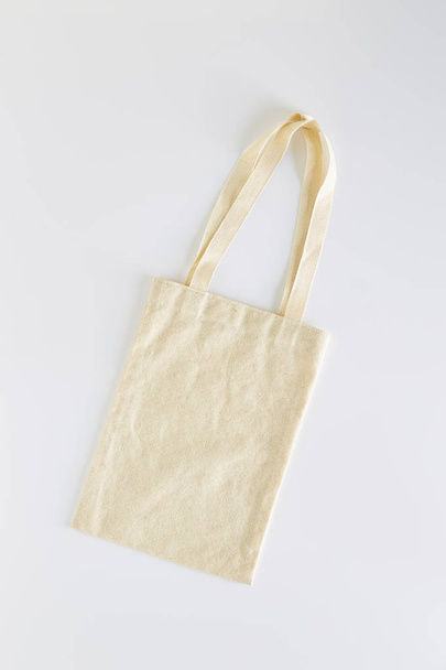 Tote táska vászon szövet anyag környezetbarát vásárlás - Fotó, kép