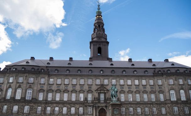 Christiansborg Palota Koppenhágában, Dánia - Fotó, kép