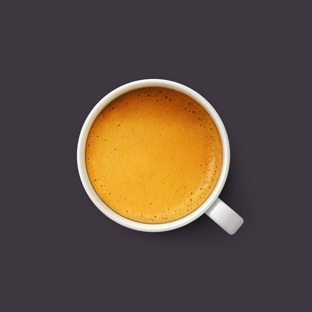 Coffee cup with cream foam - Foto, Bild
