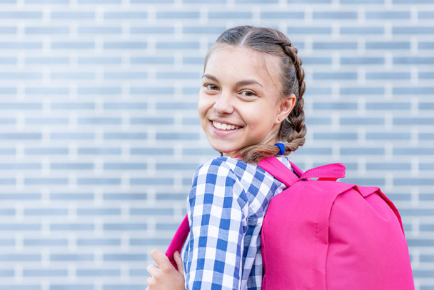 Teen girl back to school - Foto, Imagem
