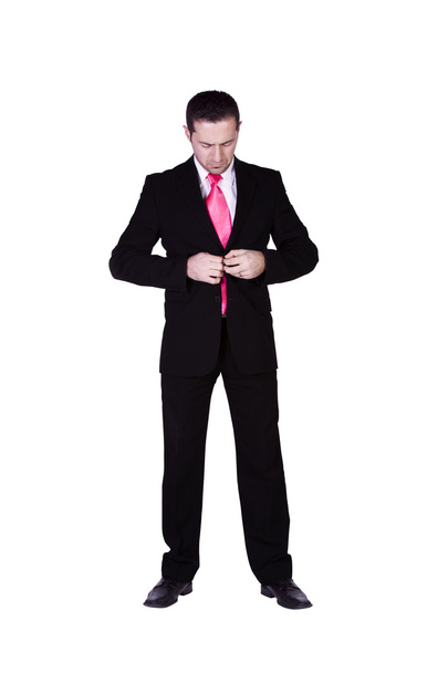 Businessman Dressing Up - Foto, afbeelding