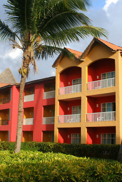 resort colorido Caribe
 - Foto, Imagem