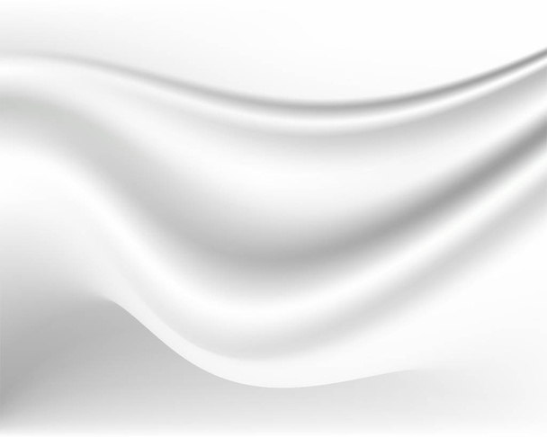 Cream light gradient background fabric - Vector, Image