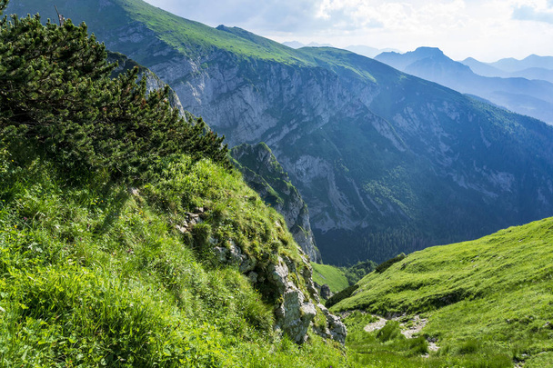 Εκπληκτικό ορεινό τοπίο του καλοκαιριού. Δυτική Tatras. Πολωνία. - Φωτογραφία, εικόνα