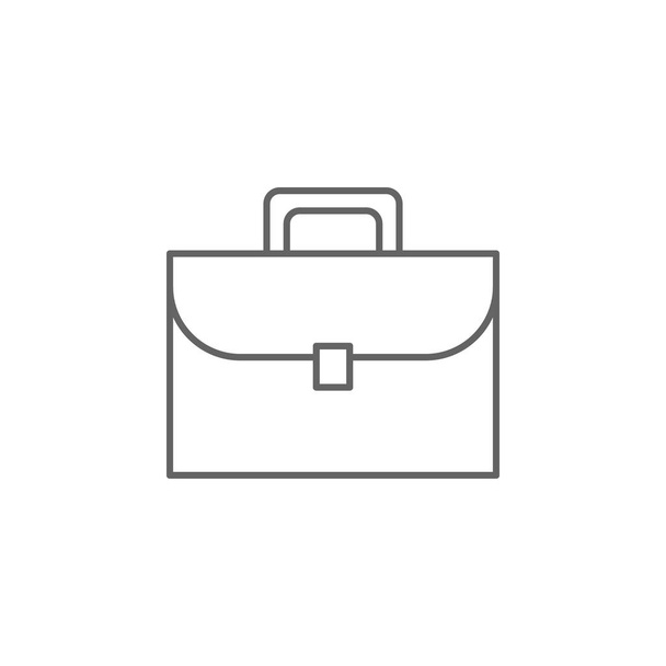 Icona del profilo del portafoglio Giustizia. Elementi di legge illustrazione linea icona. Segni, simboli e vettori possono essere utilizzati per web, logo, app mobile, UI, UX
 - Vettoriali, immagini
