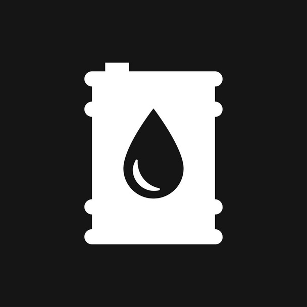 Öljyrumpu säiliö kuvake logo, kuva, vektori merkki symboli suunnittelu
 - Vektori, kuva