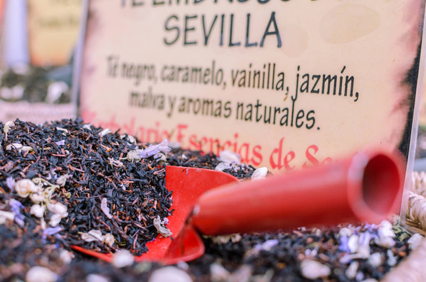 Origineel thee mengsel genaamd Sevilla - Foto, afbeelding