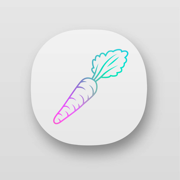 Carrot app icon - Вектор, зображення