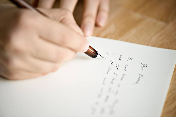Escribir una carta a un amigo - Foto, Imagen