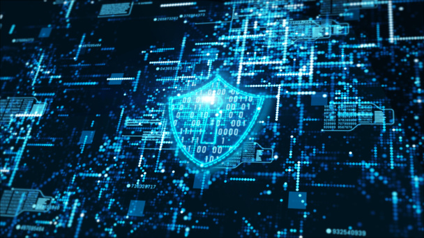 Technologie numérique Hi-Tech affichage de cybersécurité holographique en
 - Photo, image