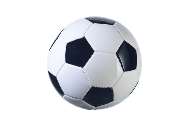 Futbol topu, renk siyah ve beyaz - Fotoğraf, Görsel