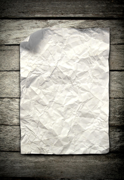 yaşlı buruşuk kağıt - Fotoğraf, Görsel