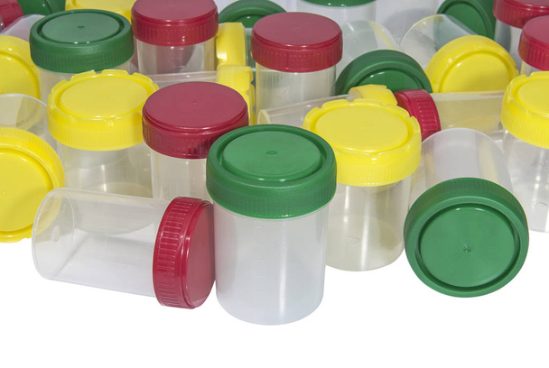 Envases de plástico para la recogida de fluidos biológicos con
  - Foto, imagen