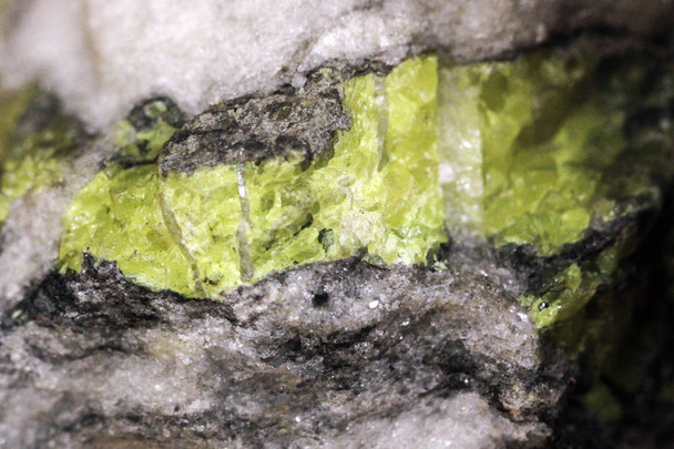 sulphur mineral texture - Photo, Image