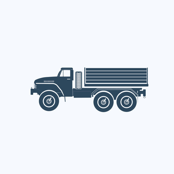 ícone do caminhão ilustração isolado símbolo sinal vetor - Vetor, Imagem