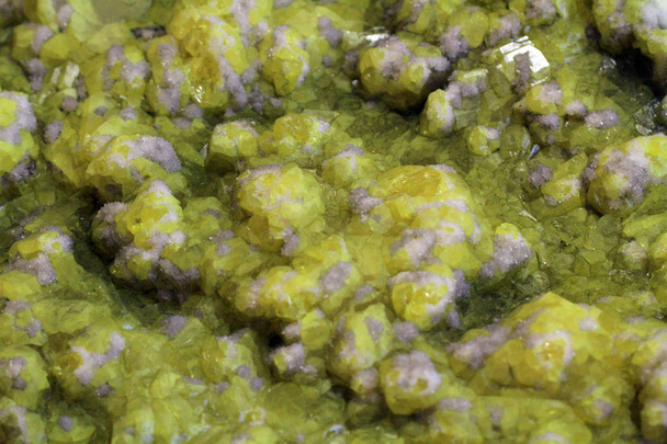 textura mineral de azufre
 - Foto, imagen