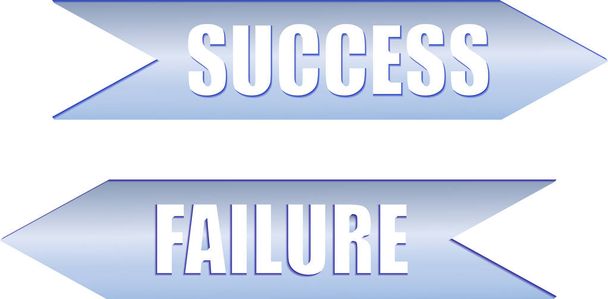 Arrows ��� Success ��� Failure - Photo, Image