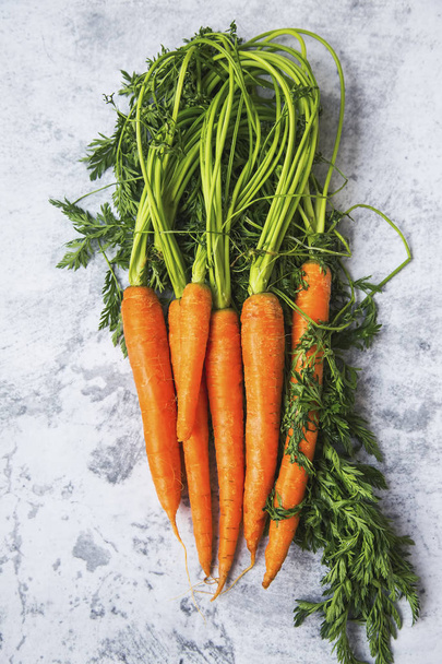 Bio carottes vue du dessus
 - Photo, image