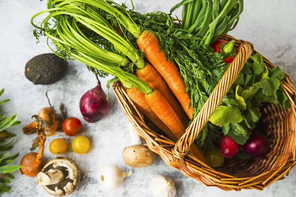 Légumes biologiques
 - Photo, image