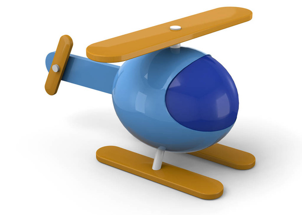 Helicopter Toy - 3D - Zdjęcie, obraz