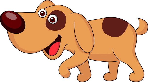 Мила собака мультфільм
 - Вектор, зображення