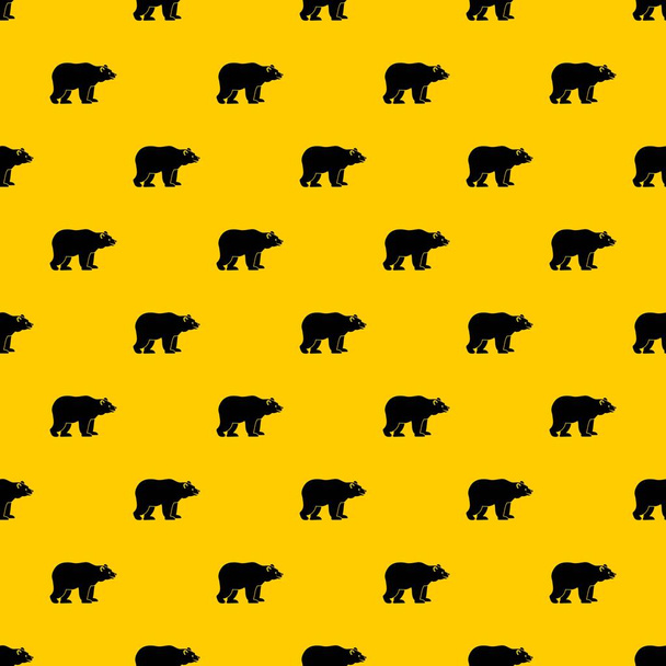 Bear pattern vector - Vetor, Imagem