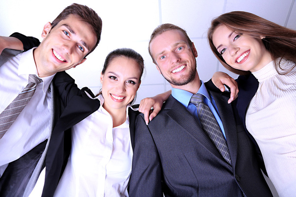 Business team working together in office close up - Photo, Image
