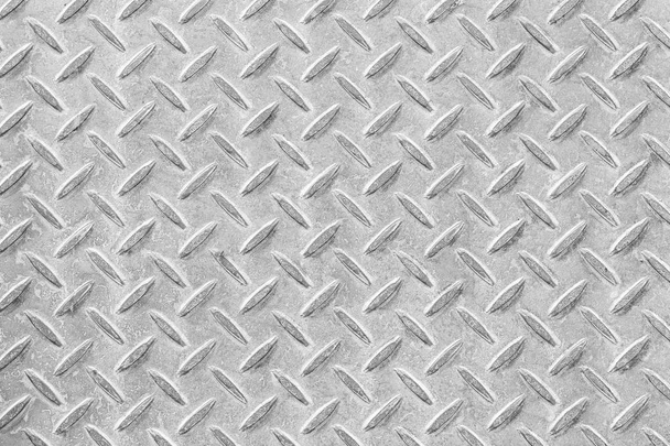 Placa de piso de metal con patrón de diamante y fondo sin costuras
 - Foto, Imagen