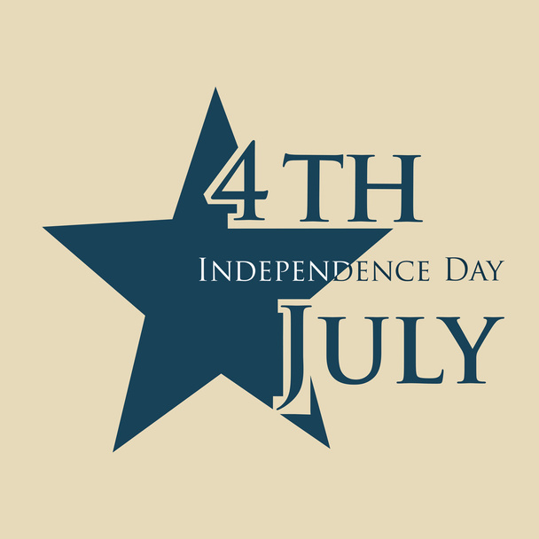 4th of July, American Independence Day background. - Вектор, зображення