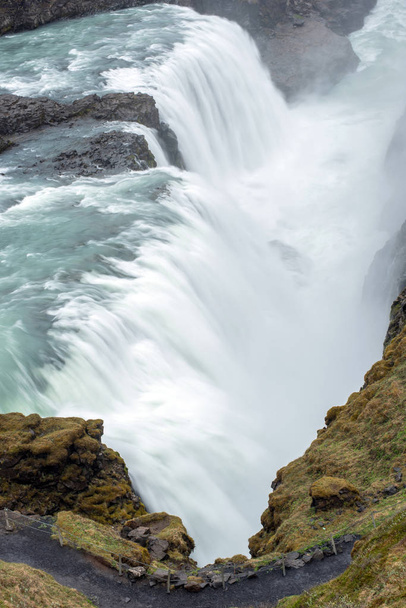 Gullfoss waterfall in Iceland - Photo, Image