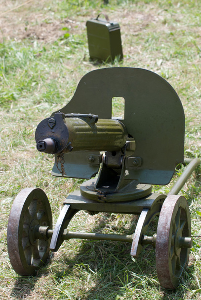 Duitse machinegeweer van Wereldoorlog ii - Foto, afbeelding