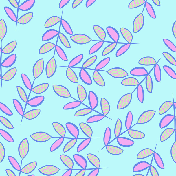 abstract simple floral pattern with copy space - Vektor, kép