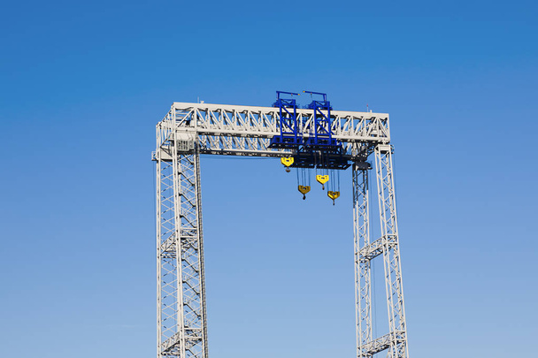 gantry crane, ship-to-shore crane elements - Foto, Bild