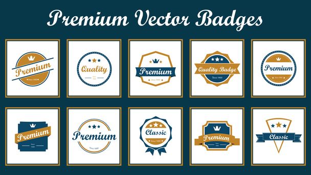 Premium Vector Badges - Vector, Image