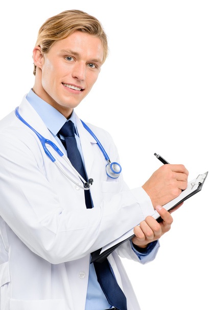 Медичний лікар ізольований на білому тлі
 - Фото, зображення