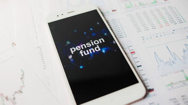 Інвестиції в Фонд особистого пенсійного страхування, концепція. Забезпечення добробуту на пенсії
. - Фото, зображення