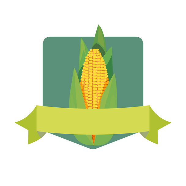 icona delle verdure fresche di mais vettore ilustrato
 - Vettoriali, immagini