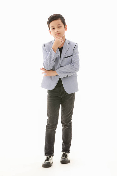 Asian boy in casual dress - Fotoğraf, Görsel