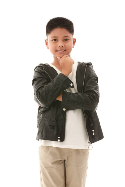 Asian boy in casual dress - Photo, Image