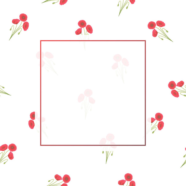 Κόκκινο καλαμπόκι, πανό, σε λευκό φόντο - Διάνυσμα, εικόνα