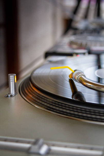 Audio equipment for playing analog vinyl  - Photo, Image