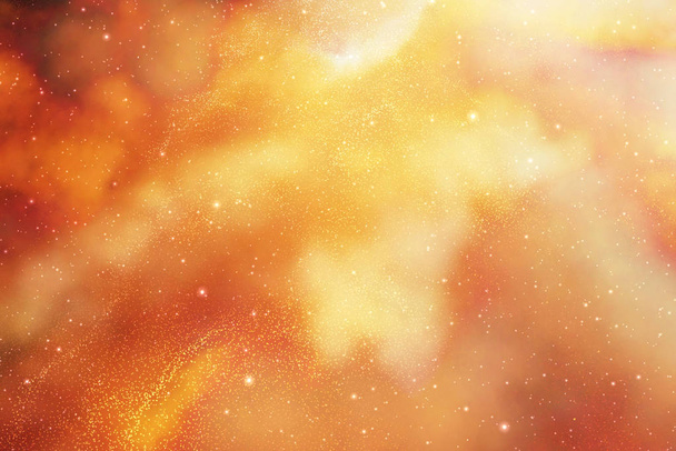Kolorowa galaktyka w kosmosie - Zdjęcie, obraz