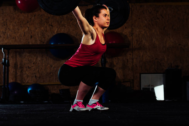 Woman having workout - Фото, зображення