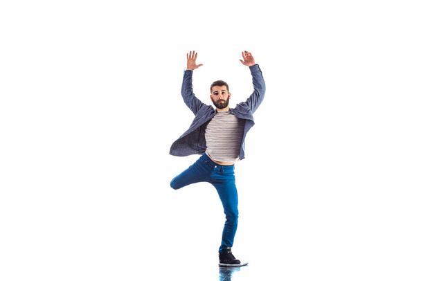 Kentsel adam breakdance yapıyor - Fotoğraf, Görsel
