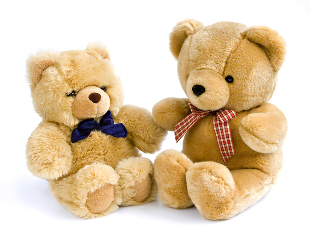 zwei Teddybären - Foto, Bild