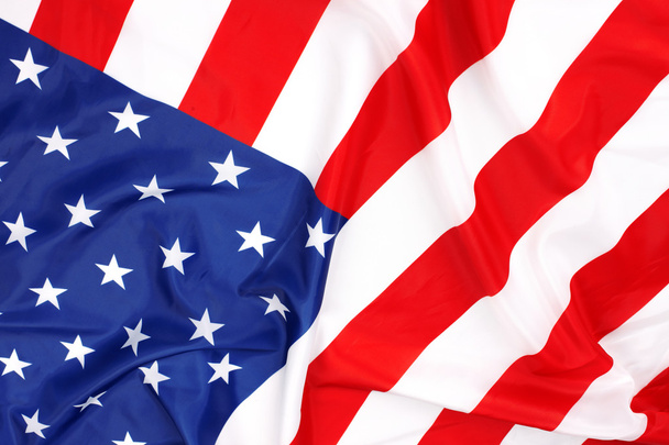 Flapping flag USA con onda
 - Foto, Imagen