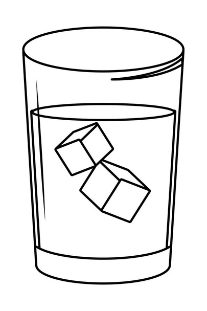 ferahlatıcı içecek karikatür - Vektör, Görsel