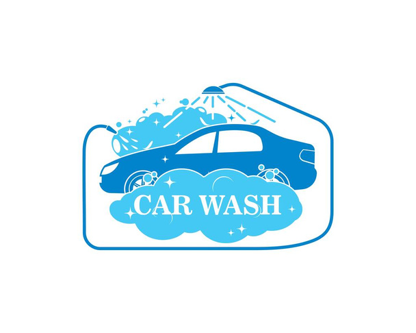 carwash simgesi logo vektör illüstrasyon  - Vektör, Görsel